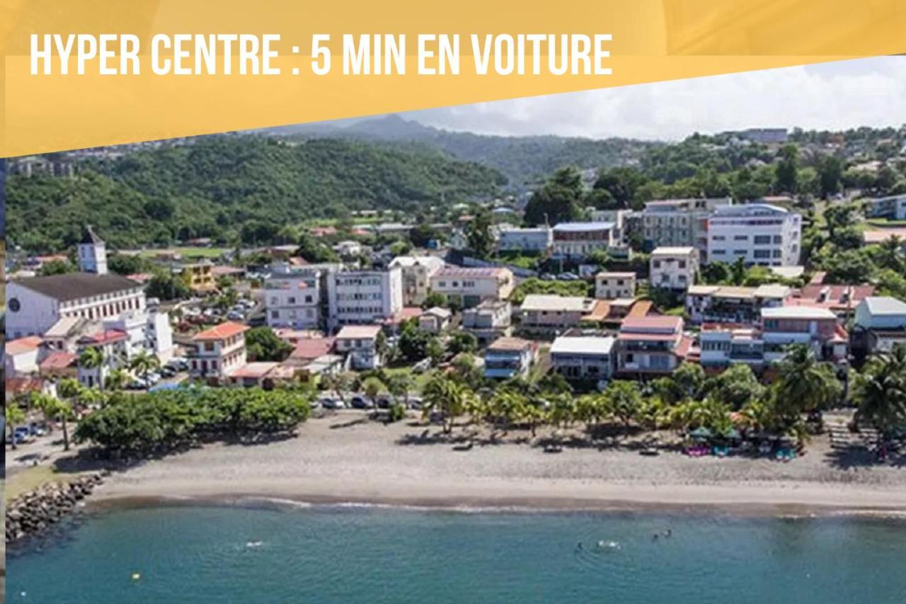 T3 Bel Enclos Schoelcher Kybo Karaib Location Vue Mer Calme Zewnętrze zdjęcie